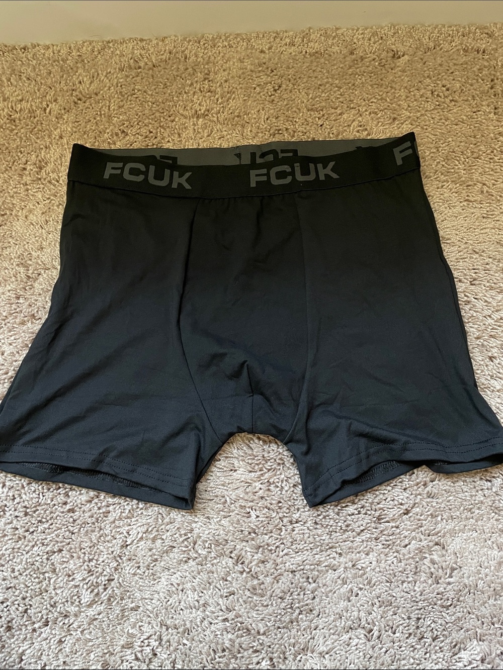 Gently worn black French Connection Men's  Boxer Briefs size large